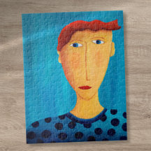 Porträt eines Menschen, zeitgenössische Kunst Male