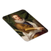 Porträt eines Nobleman in der Rüstung Magnet (Rechte Seite)