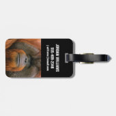 Porträt eines Orang-Utan-Männchens, Georgia, USA Gepäckanhänger (Rückseite horizontal)