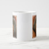 Porträt eines Orang-Utan-Männchens, Georgia, USA Jumbo-Tasse (Vorderseite)