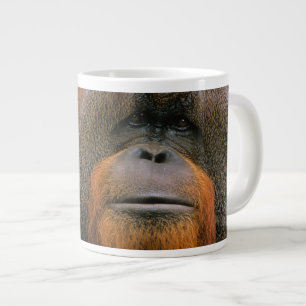 Porträt eines Orang-Utan-Männchens, Georgia, USA Jumbo-Tasse