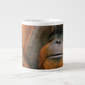 Porträt eines Orang-Utan-Männchens, Georgia, USA Jumbo-Tasse (Vorderseite)