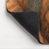 Porträt eines Orang-Utan-Männchens, Georgia, USA Mousepad (Ecke)