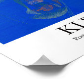 Porträt eines Orientalischen von Paul Klee Poster (Ecke)