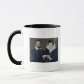 Porträt eines Paares Tasse (Links)