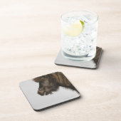 Porträt eines Pferds Getränkeuntersetzer (Rechte Seite)