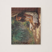 Porträt eines polynesischen Mädchens - Helen T. Puzzle (Vertikal)