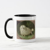 Porträt eines Pudels Tasse (Links)