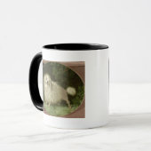 Porträt eines Pudels Tasse (Vorderseite Links)