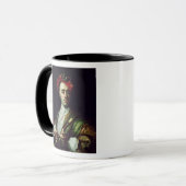 Porträt eines Recorder-Spielers Tasse (Vorderseite Links)