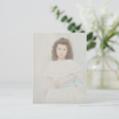 Porträt eines Renee Lambert de Rothschild Postkarte (Stehend Vorderseite)