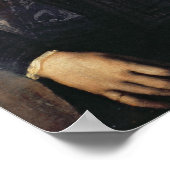 Porträt eines Ritters des Malteserordens Poster (Ecke)