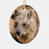Porträt eines Rock Hyrax Keramik Ornament (Rechts)