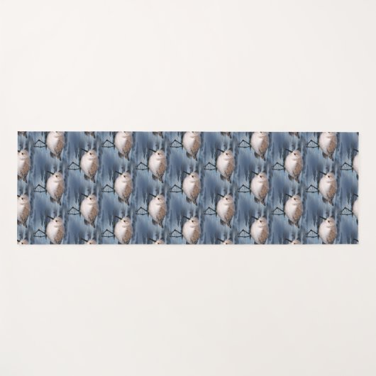 Porträt eines Sanderlings Yogamatte (Vorderseite (Horizontal))