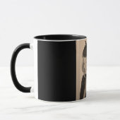 Porträt eines schönen Modells Tasse (Links)