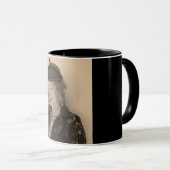 Porträt eines schönen Modells Tasse (VorderseiteRechts)