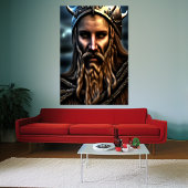 Porträt eines schwedischen Besuchs | AI Art Poster