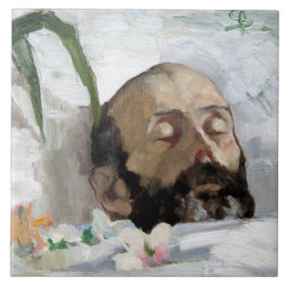 Porträt eines Toten (Sterblichkeit und Tod) (Art. Fliese