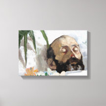 Porträt eines Toten (Sterblichkeit und Tod) (Art.