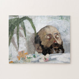 Porträt eines Toten (Sterblichkeit und Tod) (Art. Puzzle