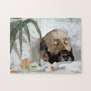 Porträt eines Toten (Sterblichkeit und Tod) (Art. Puzzle