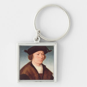 Porträt eines unbekannten Mannes, 1520 (Öl auf Schlüsselanhänger