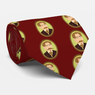Porträt eines viktorianischen Gentlemans Krawatte