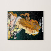 Porträt eines weiblichen Puzzles (Horizontal)