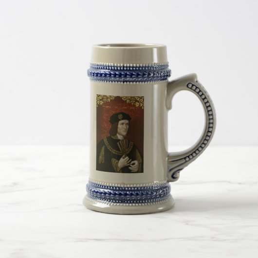 Porträt englischen Königs Richard III Bierglas (Rechts)