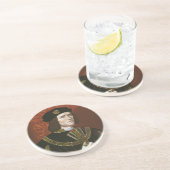 Porträt englischen Königs Richard III Getränkeuntersetzer (Seite)