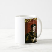 Porträt englischen Königs Richard III Kaffeetasse (VorderseiteRechts)