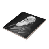 Porträt-Foto von Charles Darwin Fliese (Seite)