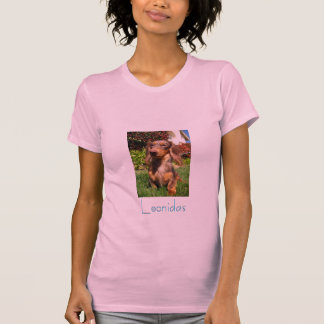 Porträt-Frauen der Dackel-Rettungs-[#2] T-Shirt