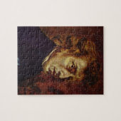 Porträt Frederic Chopin durch Eugene Delacroix Puzzle (Horizontal)