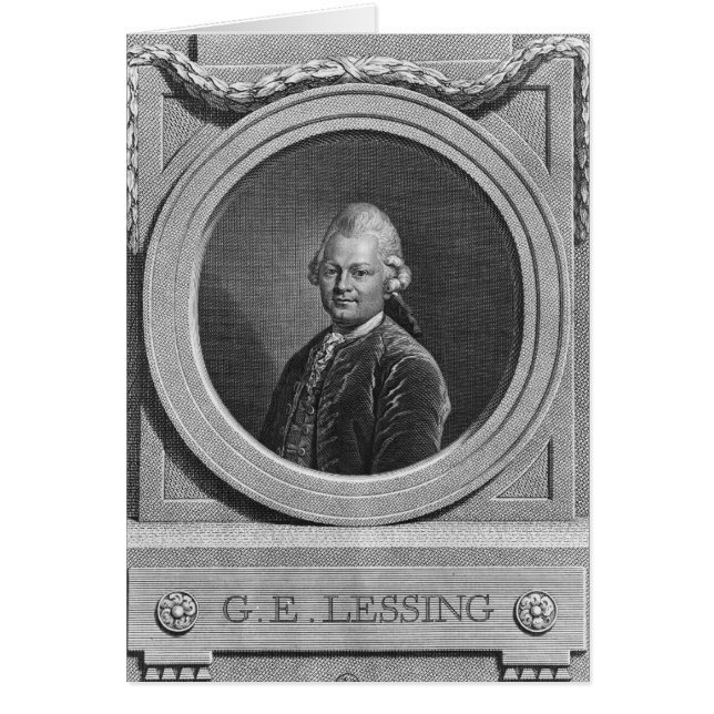 Porträt Gotthold Ephraim Lessing (Vorne)