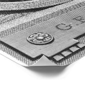 Porträt Gotthold Ephraim Lessing Poster (Ecke)