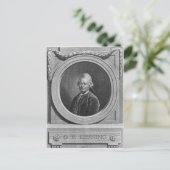 Porträt Gotthold Ephraim Lessing Postkarte (Stehend Vorderseite)