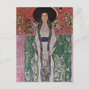 Porträt Gustav Klimt von Adele Bloch-Bauer II Postkarte