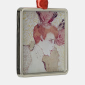 Porträt Henrides Toulouse-Lautrec | von Marcelle L Silbernes Ornament (Rechts)