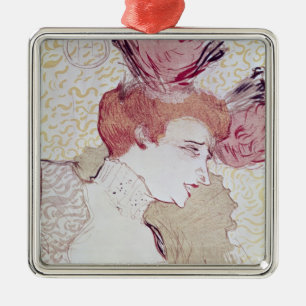 Porträt Henrides Toulouse-Lautrec   von Marcelle  Silbernes Ornament
