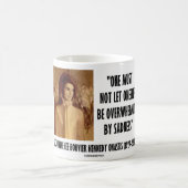 Porträt Jackie Kennedy nicht gelassenes Kaffeetasse (Mittel)