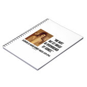 Porträt Jackie Kennedy nicht gelassenes Notizblock (Linke Seite)