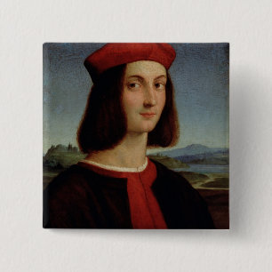 Porträt jungen Pietro Bembos, 1504-6 Button