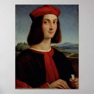 Porträt jungen Pietro Bembos, 1504-6 Poster