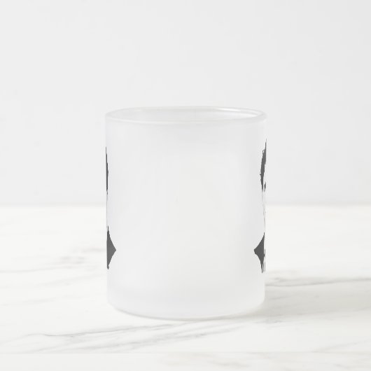 Porträt Justin Trudeau Mattglastasse (Mittel)