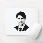 Porträt Justin Trudeau Mousepad (Mit Mouse)