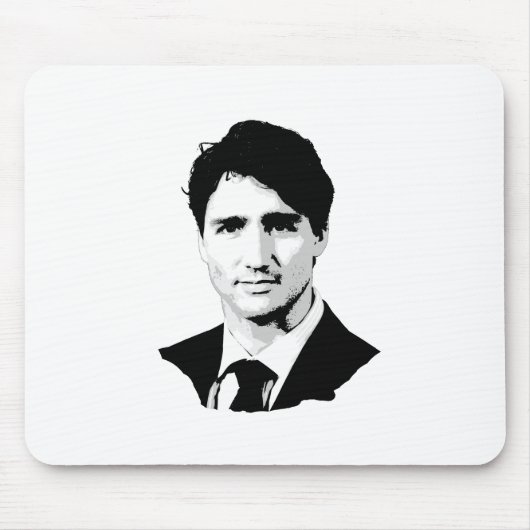Porträt Justin Trudeau Mousepad (Vorne)