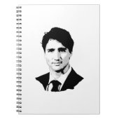 Porträt Justin Trudeau Notizblock (Vorderseite)