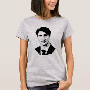 Porträt Justin Trudeau T-Shirt