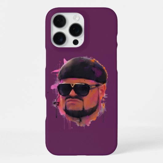 Porträt-Kunst-Hülle für Apple iPhone 16 Pro Max Hülle (Rückseite)